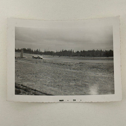 Vintage Porsche 550 Spyder Car Automobile Photo Photograph Snapshot Print 1959