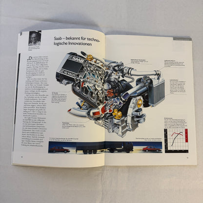 1992 Saab 900 Car Sales Brochure Catalog Saab 900 Cabriolet Turbo 16S GERMAN