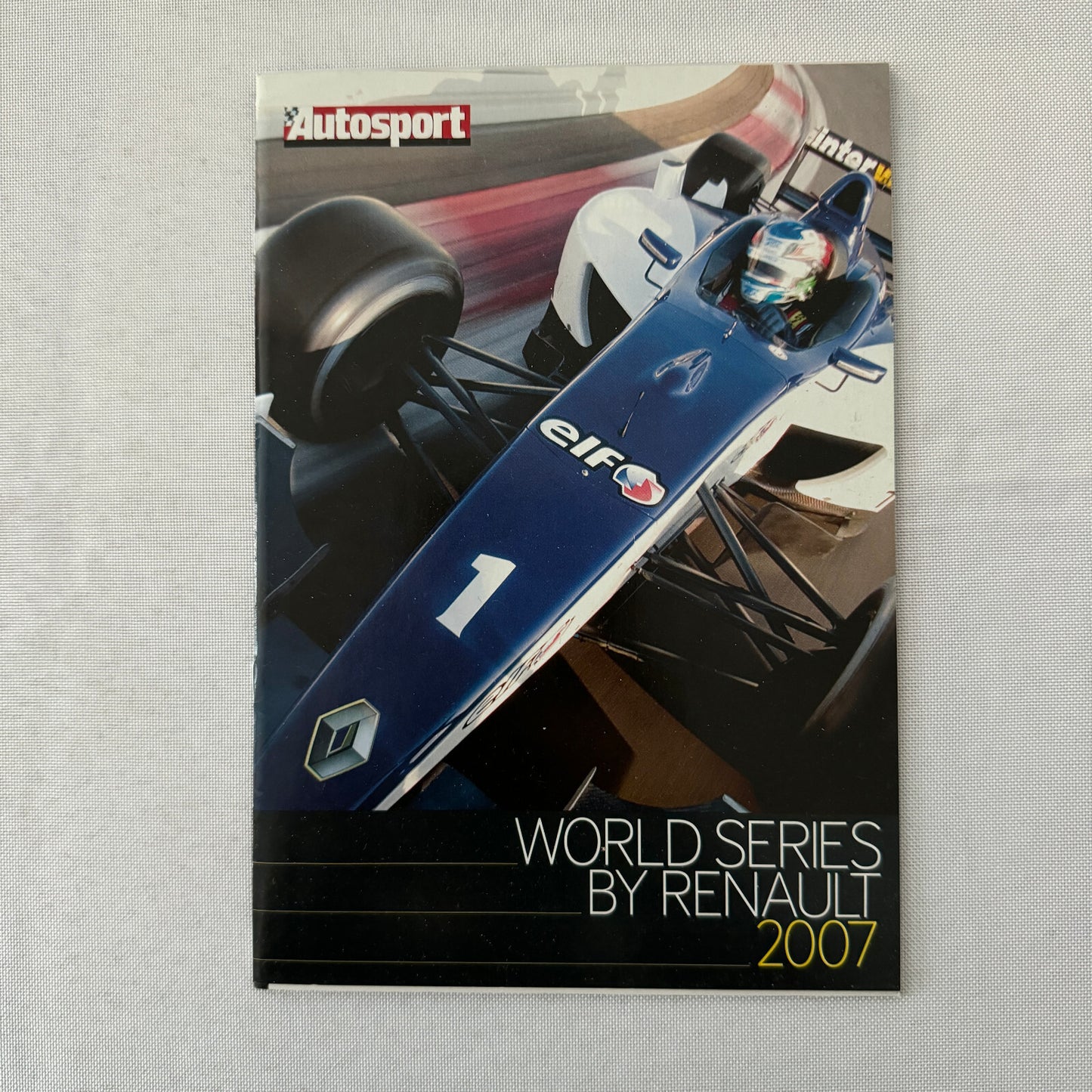 2007 Renault World Series Racing Guide Brochure Autosport