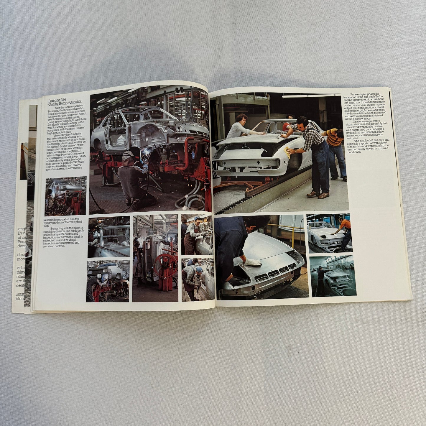 1980 Porsche 924 and 924 Turbo Sales Brochure Catalog Advertising