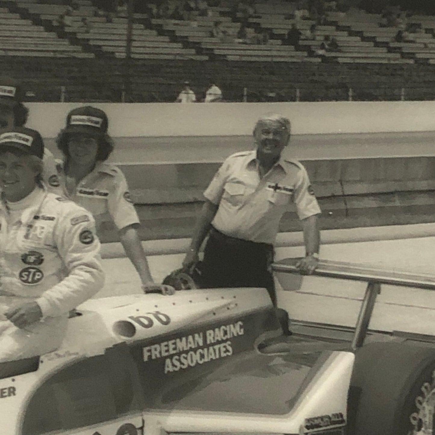 Vintage Indy Indianapolis Racing Photo Photograph Mike Chandler 1982