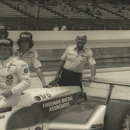 Vintage Indy Indianapolis Racing Photo Photograph Mike Chandler 1982