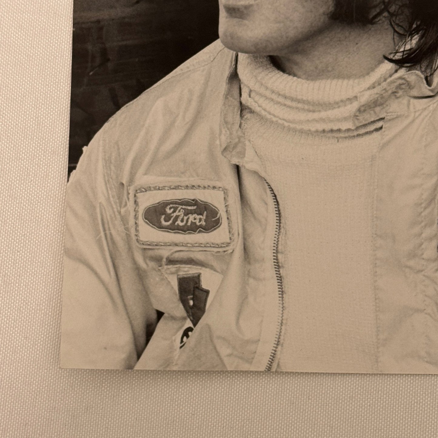 Vintage Racing Photo 1971 German Grand Prix Race Jackie Stewart Motorsport