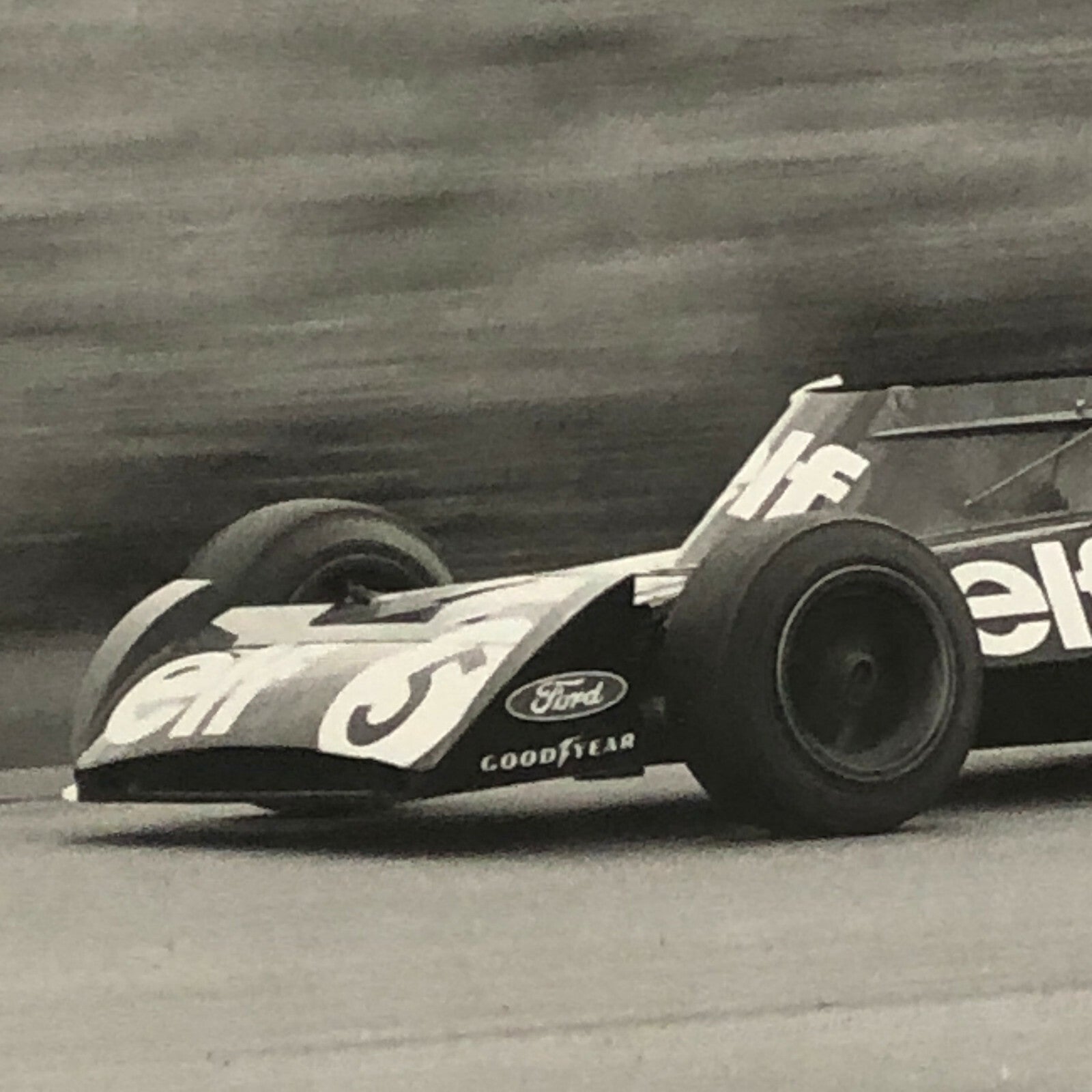 Jackie Stewart ELF Car Vintage Car Racing Photo Photograph Print