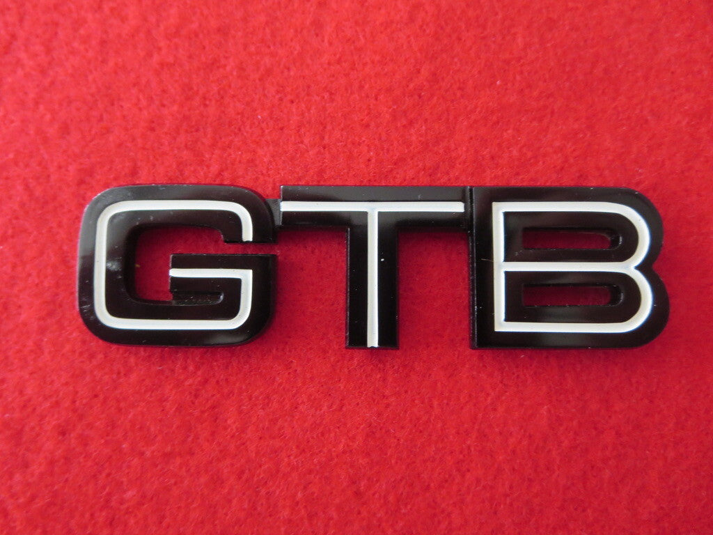 Ferrari GTB Badge Emblem Script Logo - Rare Factory Original 328 