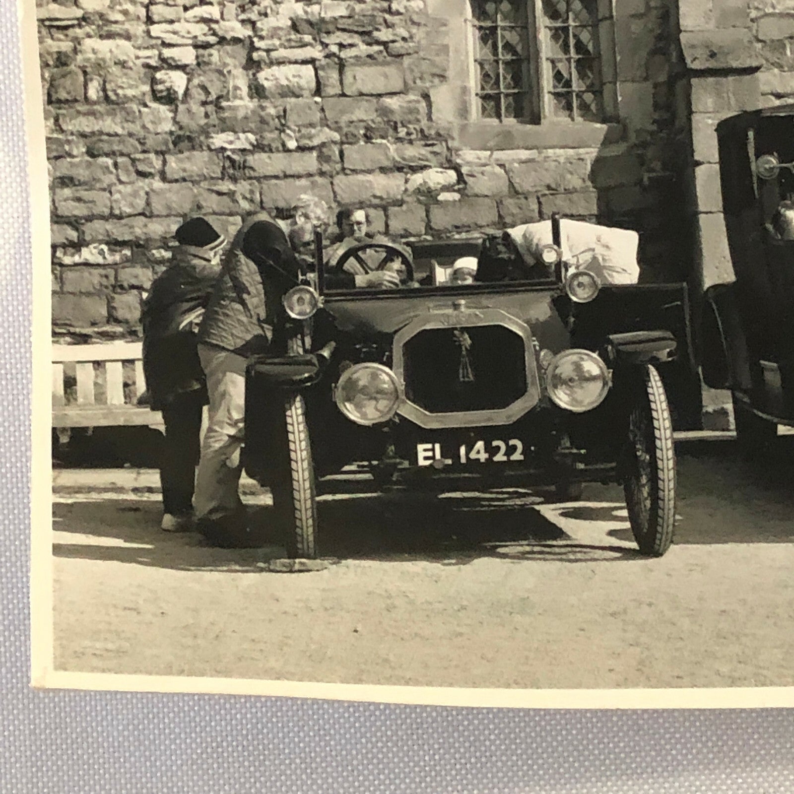 Antique Car Photo Photograph Print - Rolls Royce + 1970s Auction or Event ? 