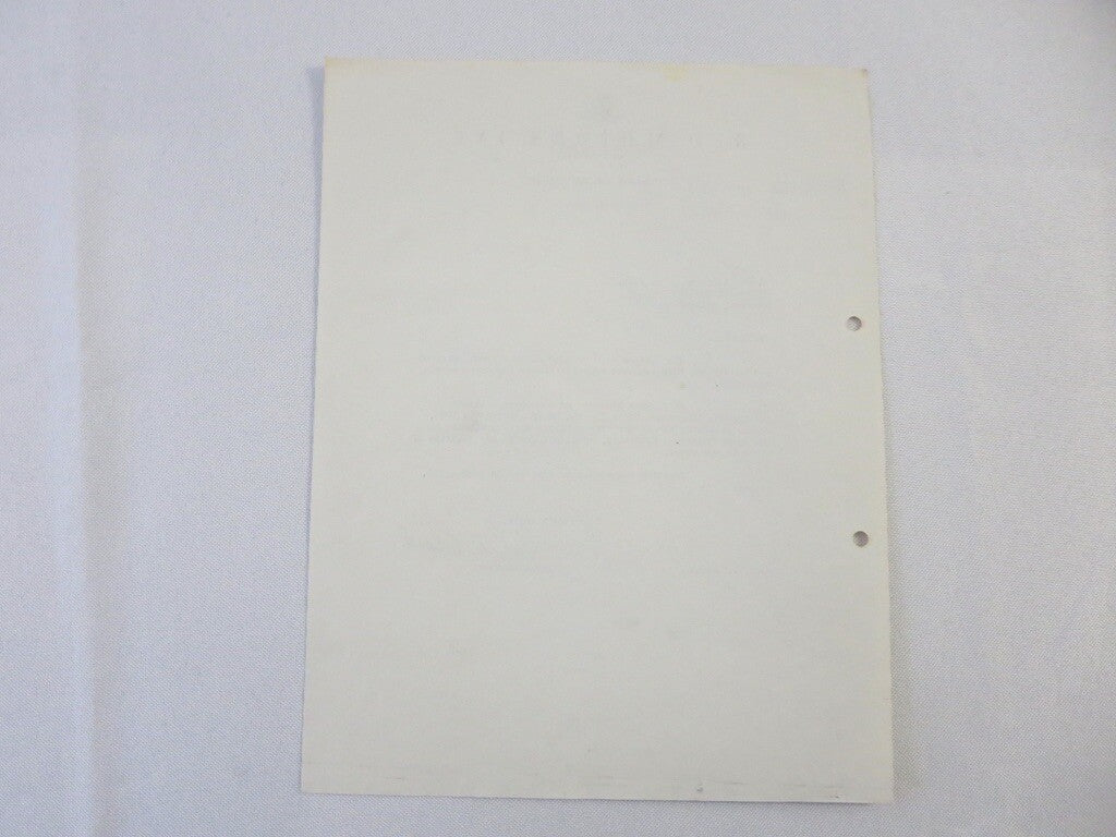 1945 REO Motors Inc Correspondence Letter Letterhead REO Truck Bus