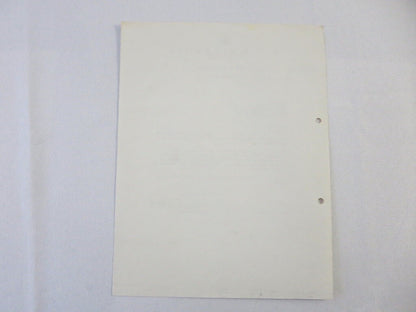 1945 REO Motors Inc Correspondence Letter Letterhead REO Truck Bus