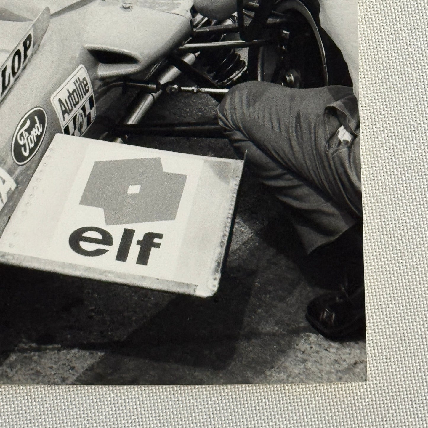 Vintage Racing Photo Jackie Stewart Driver Matra Ford 1969 German Grand Prix