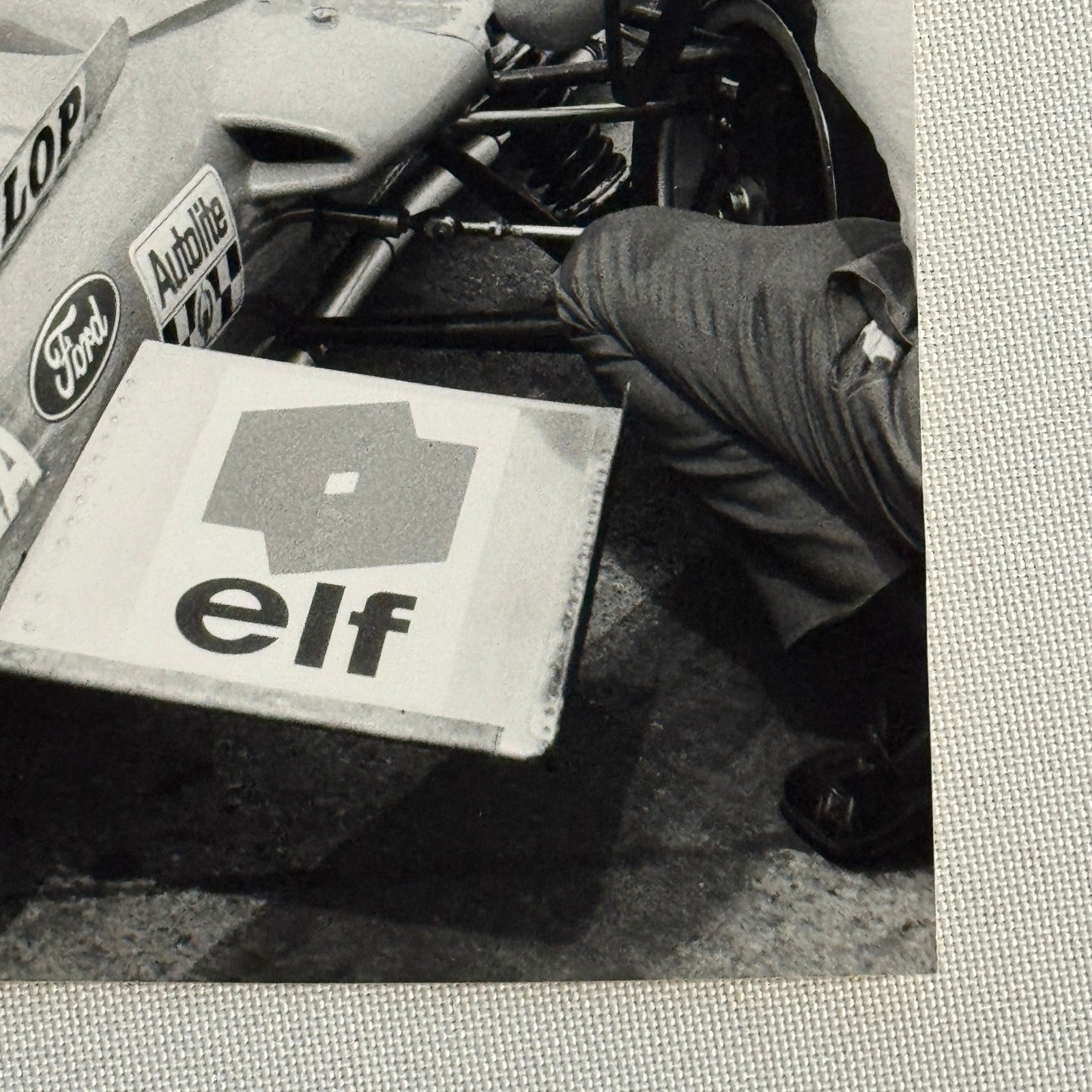 Vintage Racing Photo Jackie Stewart Driver Matra Ford 1969 German Grand Prix