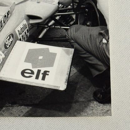 Vintage Racing Photo Jackie Stewart Driver Matra Ford 1969 German Grand Prix
