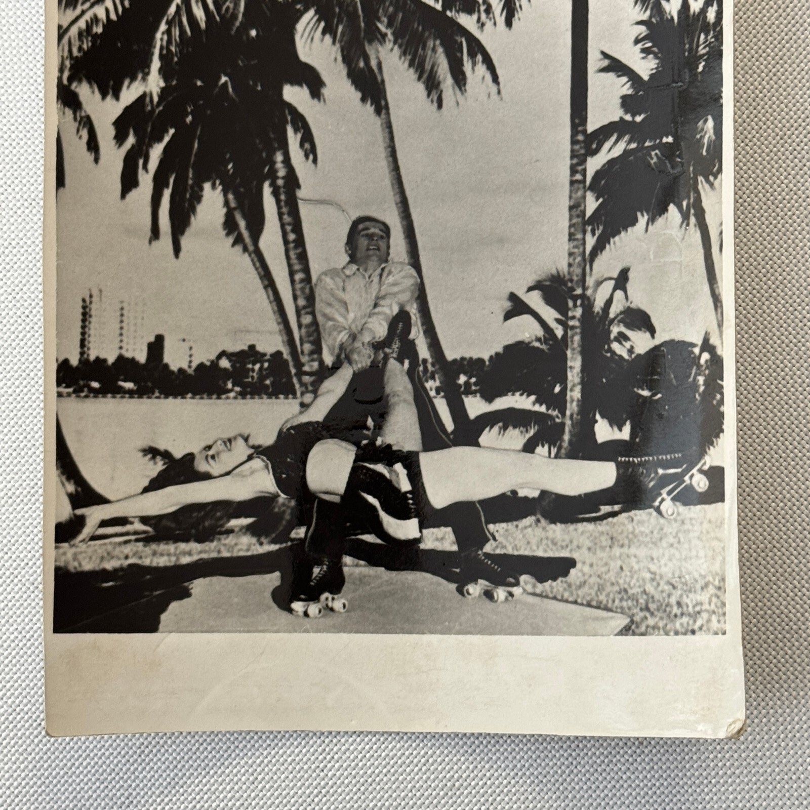 Vintage Circus Roller Skating Roller Skate Act Photo Photograph