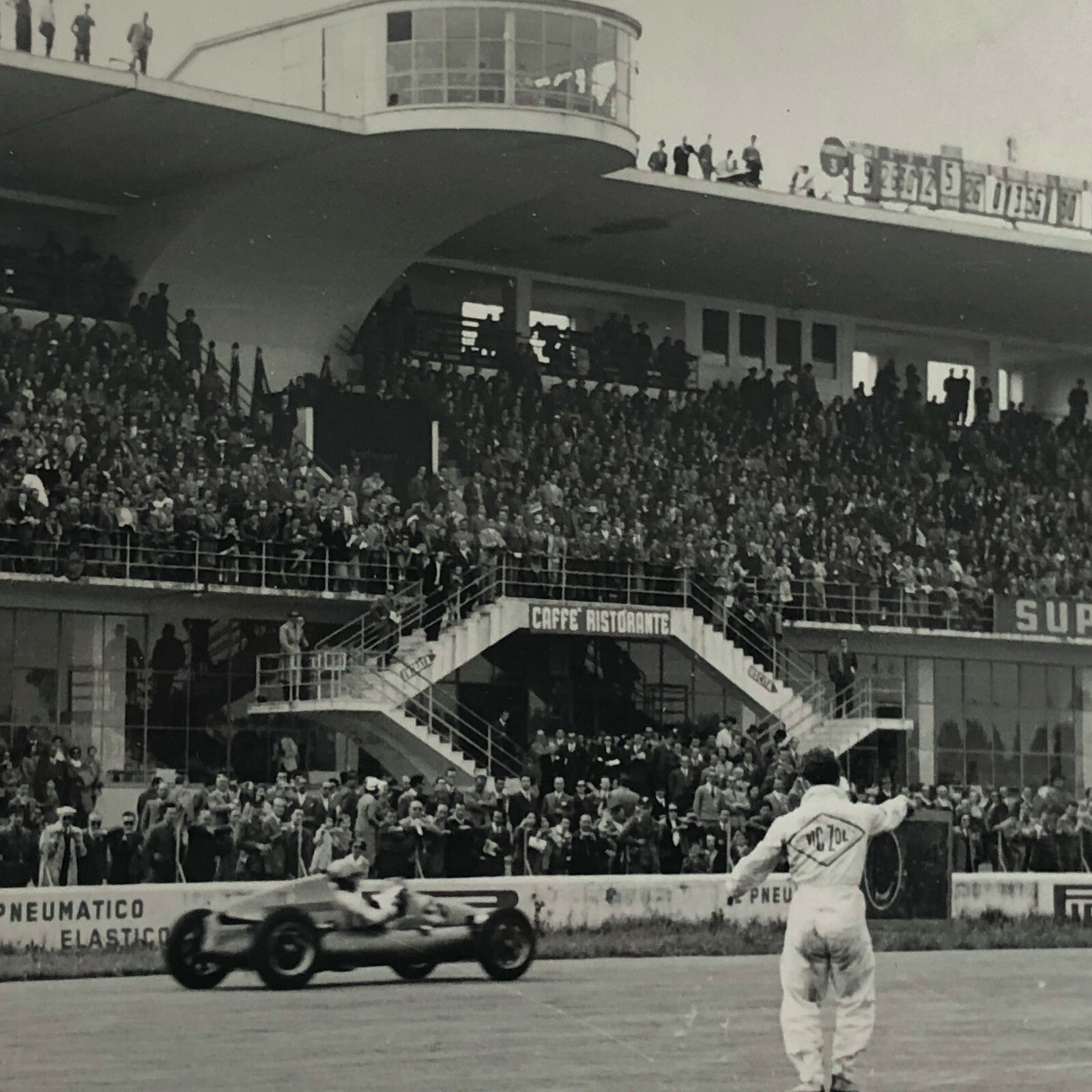 1951 Stirling Moss Racing Photo Photograph Motorsport Race
