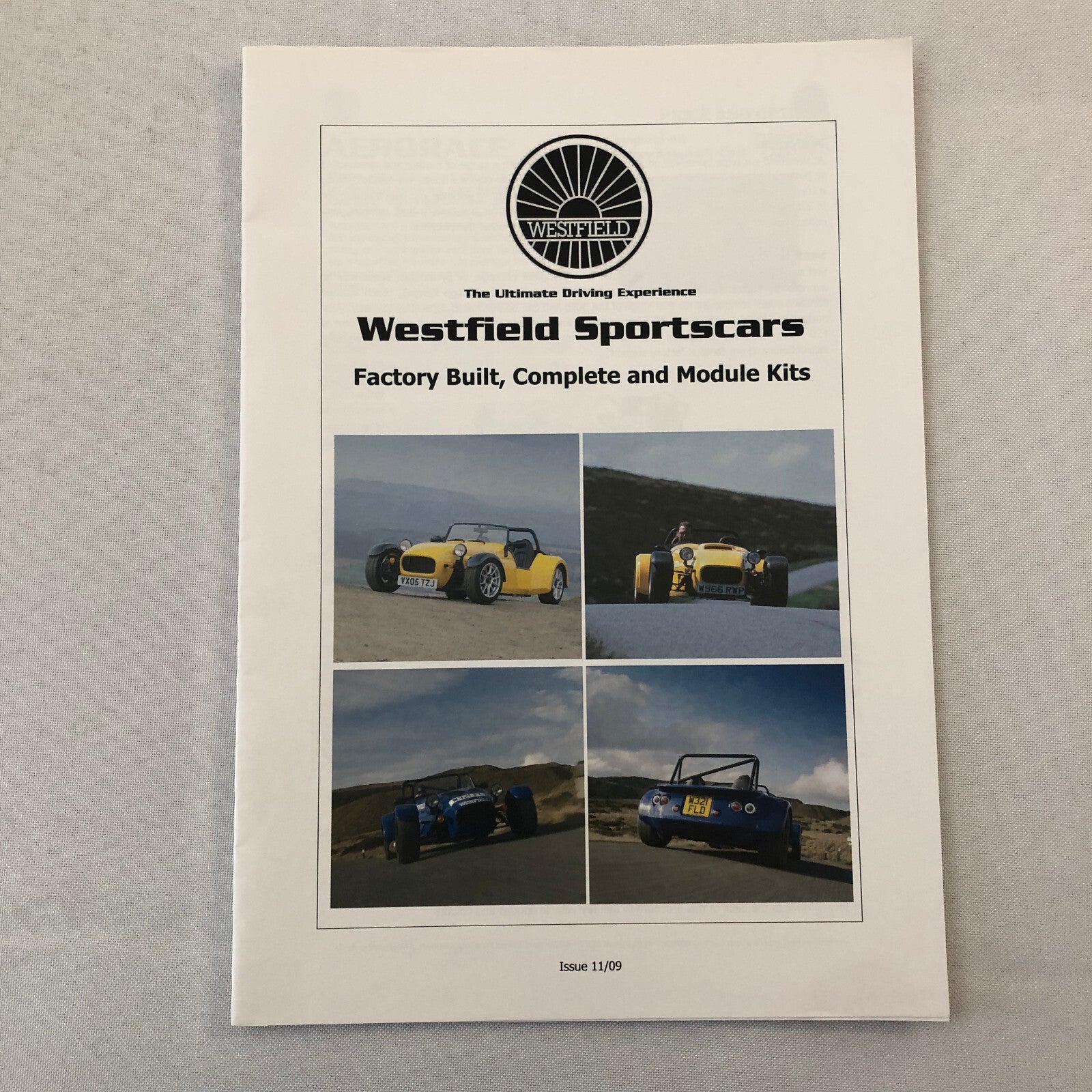 Westfield Kit Car Sports Cars Sales Brochure Catalog SEiGHT Mega Range Sport