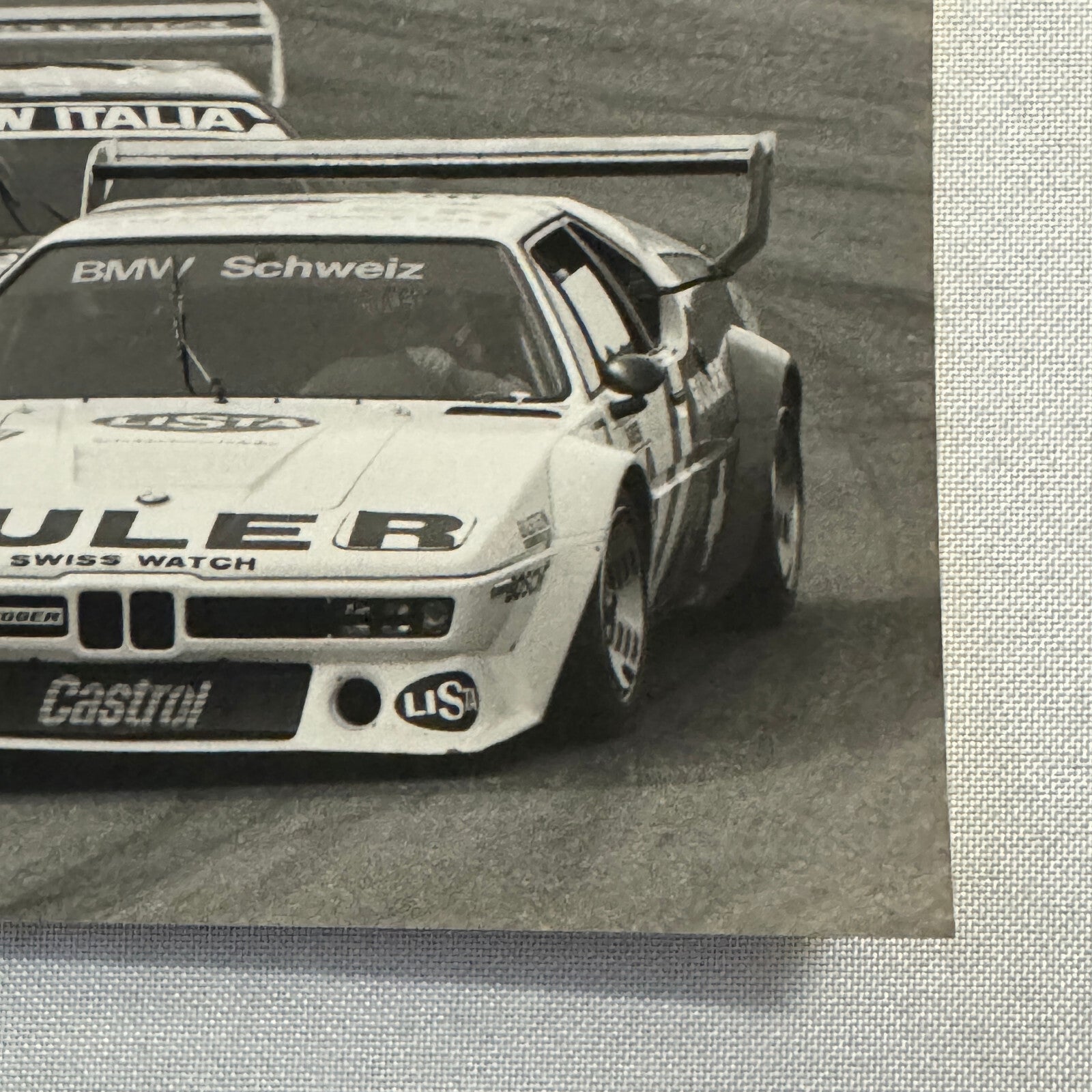 BMW M1 Racing Car Series Photo Photograph