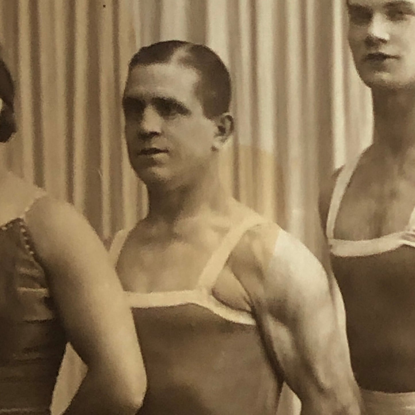 Circus Performer Real Photo Postcard Post Card RPPC Photograph Emil Sandow Trio