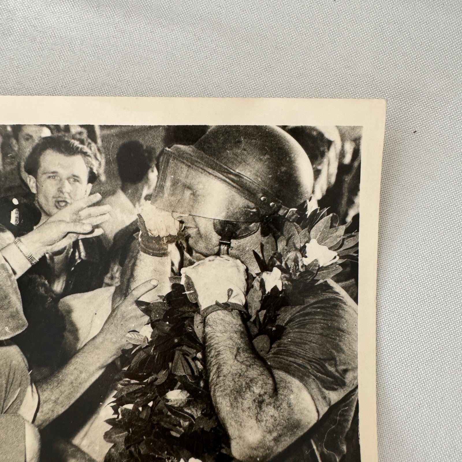 Juan Manuel Fangio Buenos Aires Grand Prix Racing Win Press Photo Photograph 58