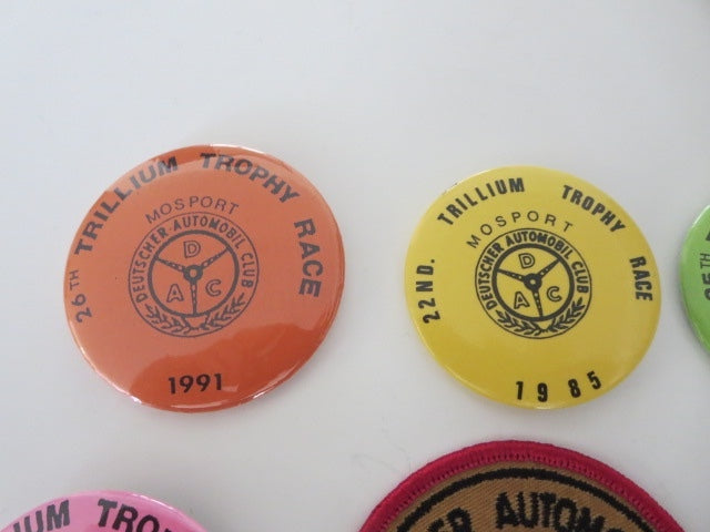 Vintage Deutscher Automobil Club of Canada Memorabilia Lot Dash Plaque Patch Pin