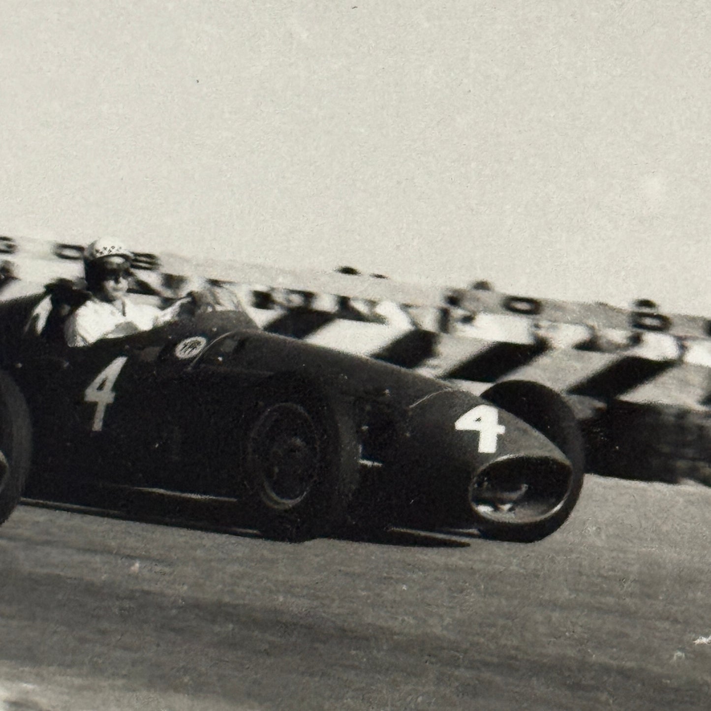 Maserati 250F Racing Car Luigi Piotti Jean Behra Racing Photo Photograph Modern