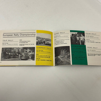 1960 BP Racing Brochure Grand Prix Formula 2 Stirling Moss Mike Hailwood Bike +
