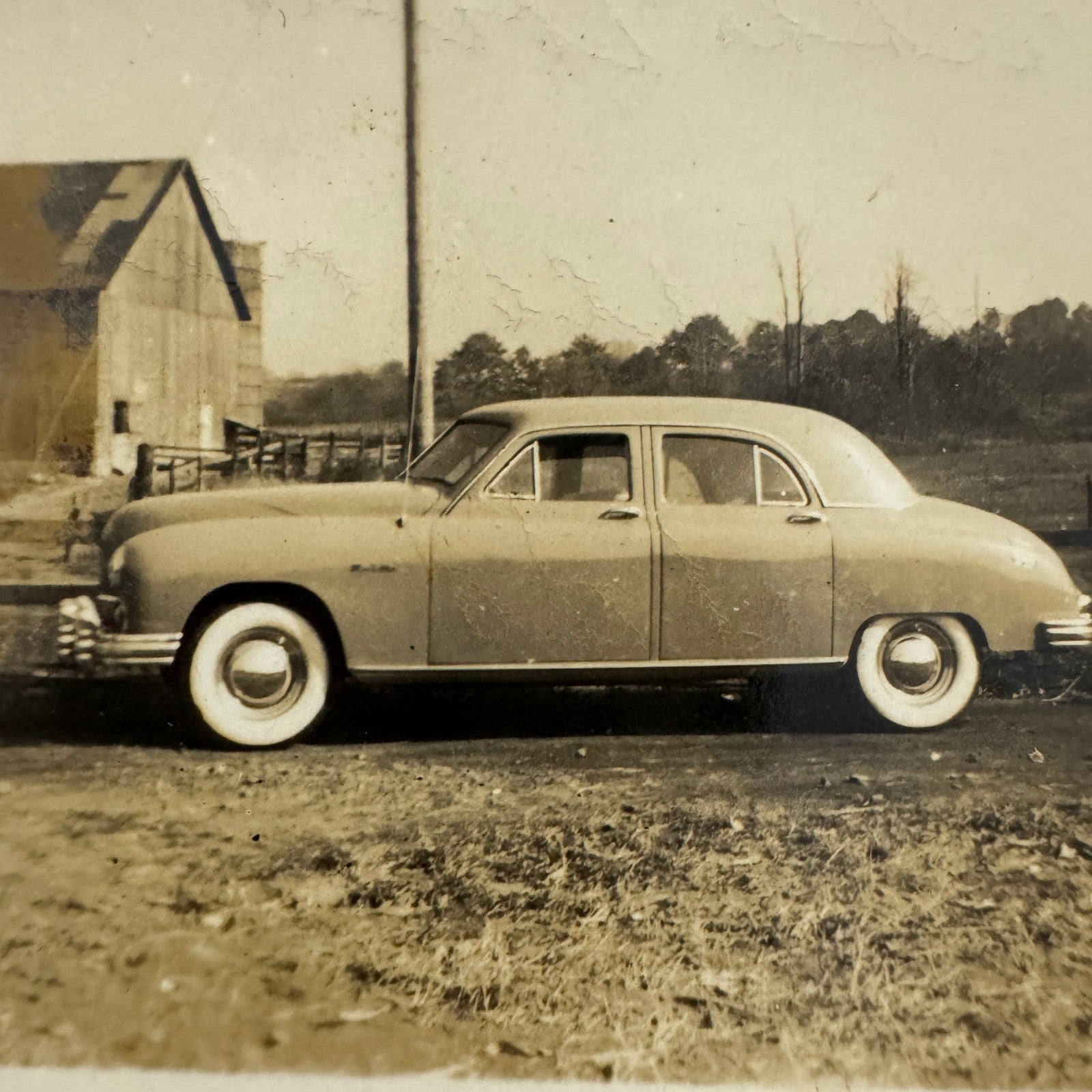 Vintage Car Automobile Photo photograph Print