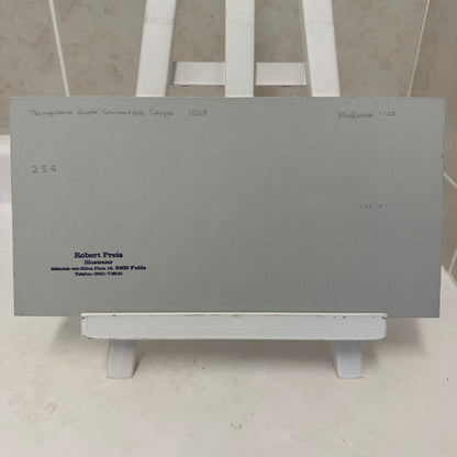 1937 Terraplane Super Convertible Automobile Illustration Art Drawing Hand Drawn