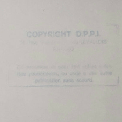 Vintage Racing Photo Photograph 1975 24 Hours of LeMans ? De Cadenet Lola Car 