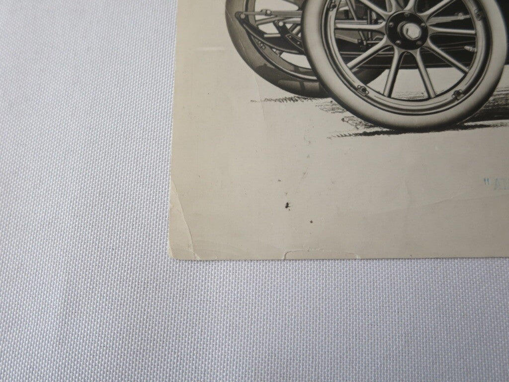 1912 American Underslung Scout Type 22-A 22A Illustrated Photo - Press Image ? 