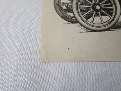 1912 American Underslung Scout Type 22-A 22A Illustrated Photo - Press Image ? 