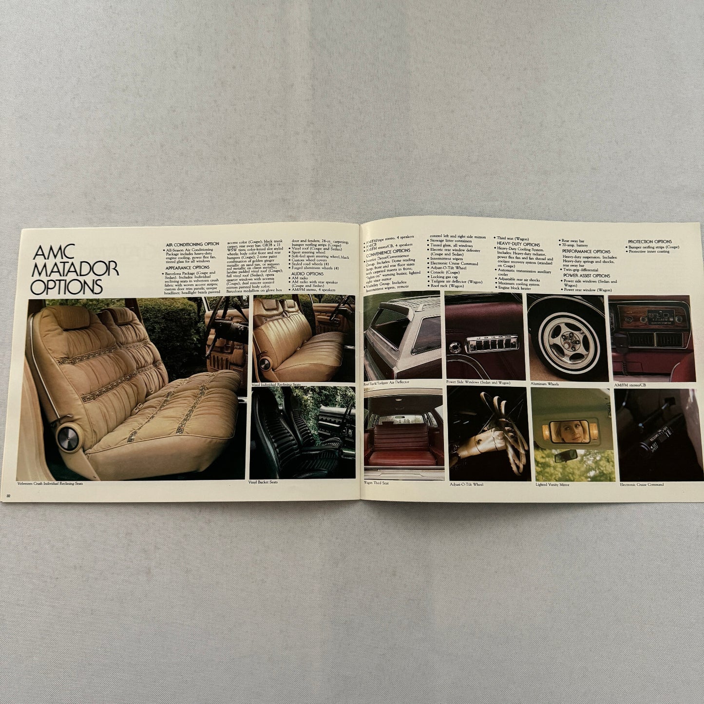 1978 AMC Car Sales Brochure Catalog AMC Concord Pacer Gremlin AMX Matador