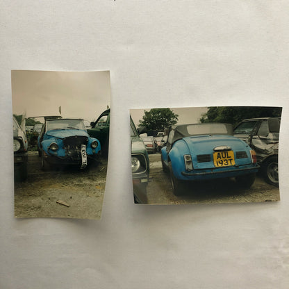 Vintage Fiat Barn Find Junk Yard Parts Photo Photograph Print Lot of 50 