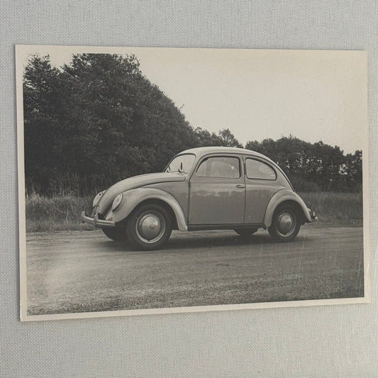 Vintage Volkswagen Beetle VW Bug Car Photo Photograph Print