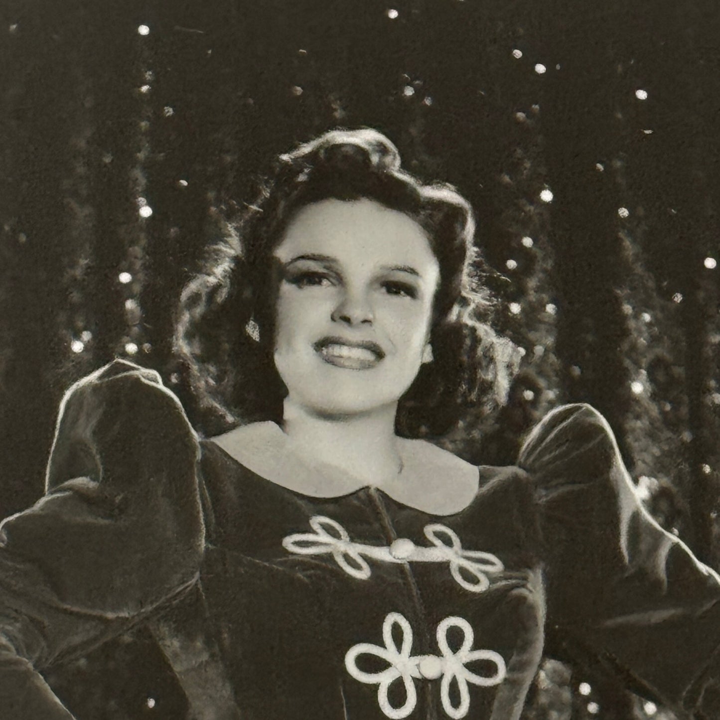 Vintage Actress Photo Photograph Print Beautiful Judy Garland