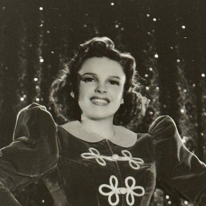 Vintage Actress Photo Photograph Print Beautiful Judy Garland