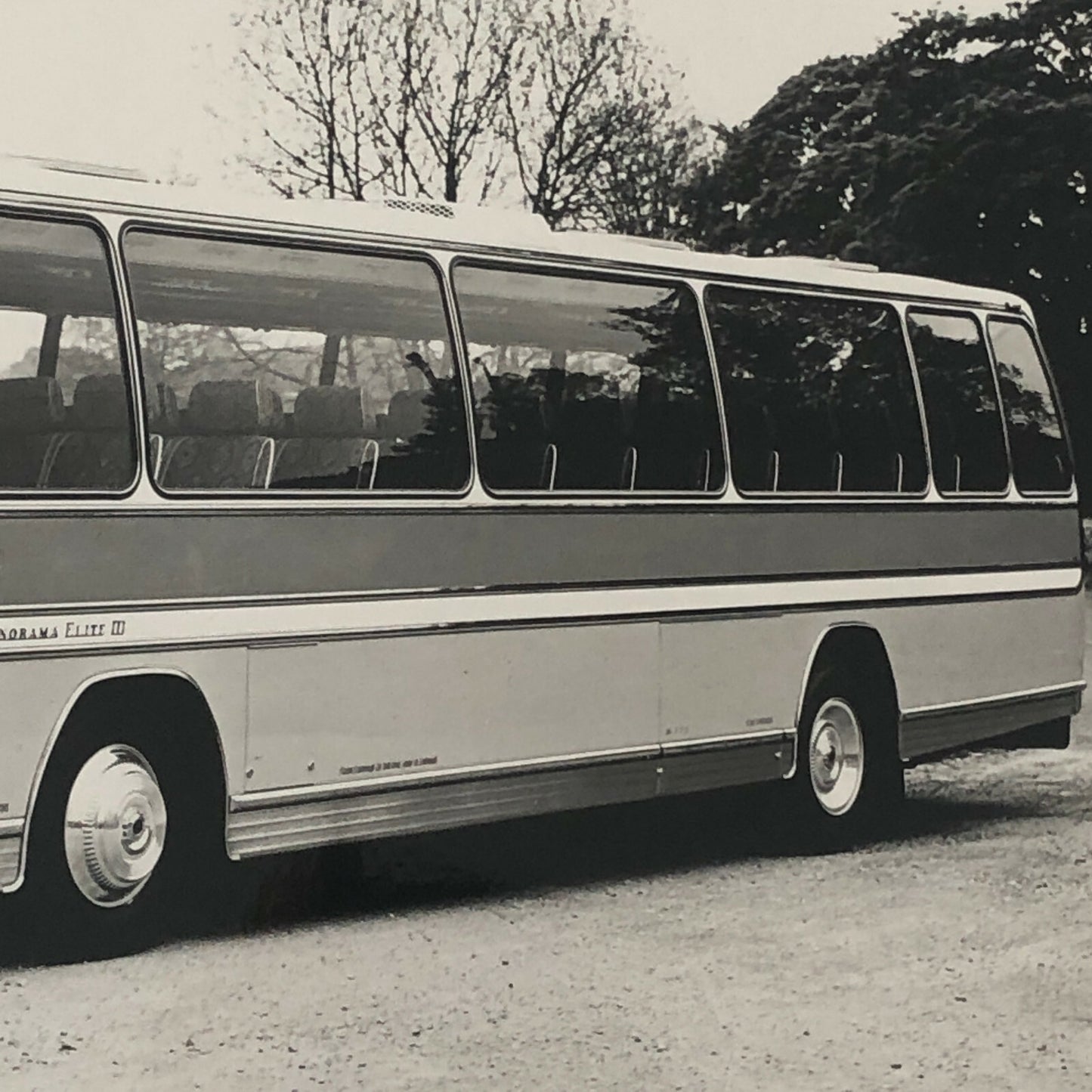 Vintage 1973 Ford R Series PSV Luxury Coach Bus Factory Photo Photograph UK 