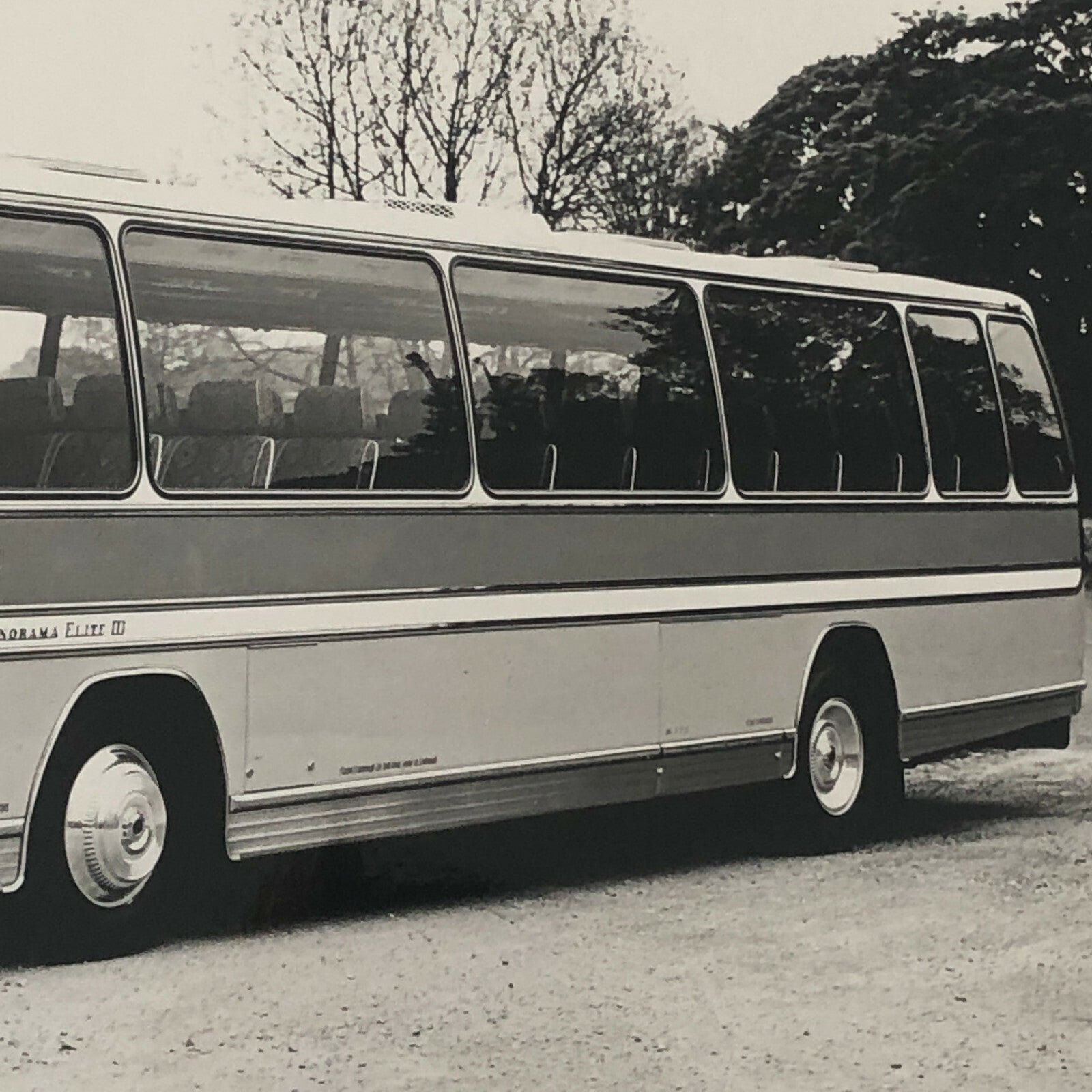 Vintage 1973 Ford R Series PSV Luxury Coach Bus Factory Photo Photograph UK 