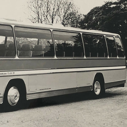 Vintage 1973 Ford R Series PSV Luxury Coach Bus Factory Photo Photograph UK 