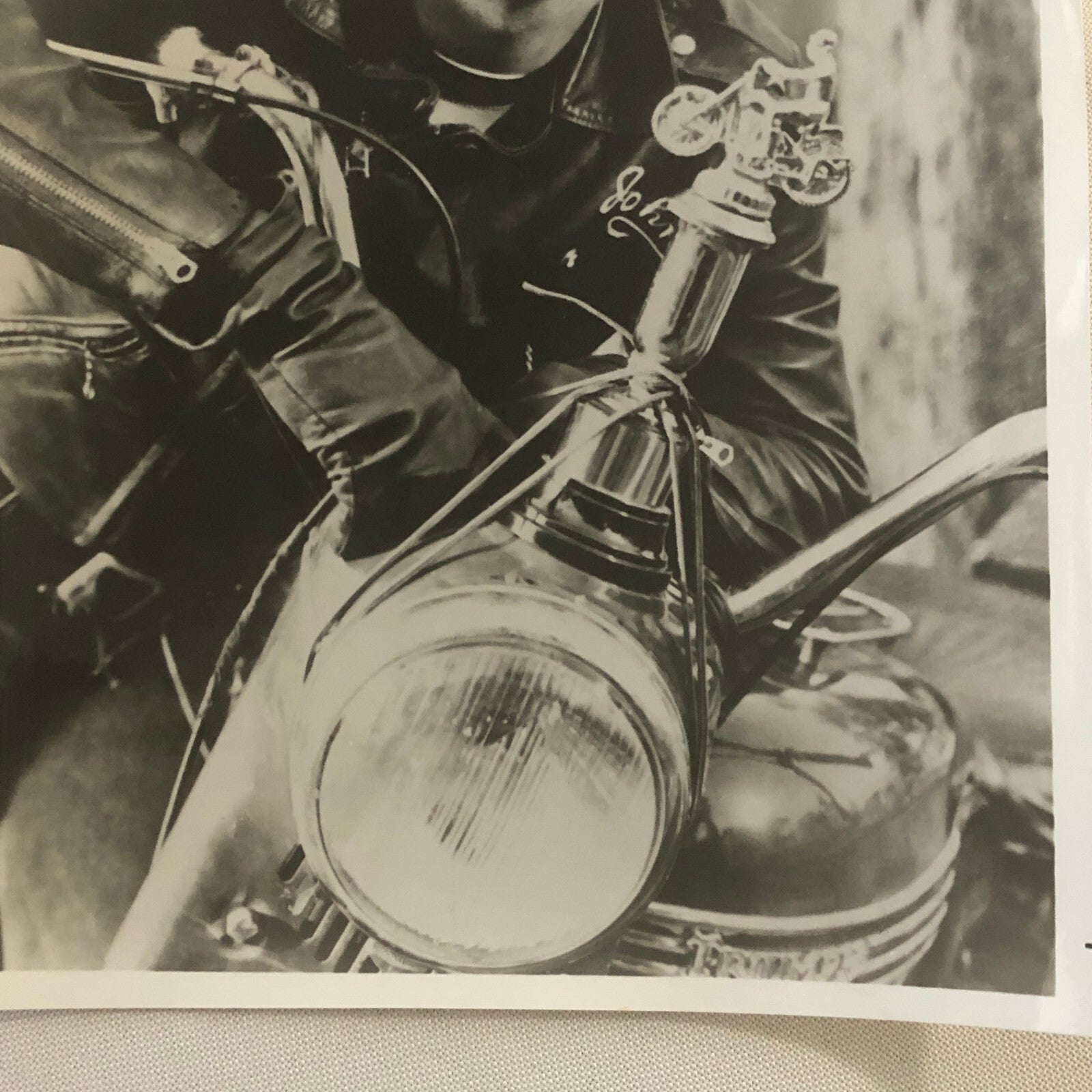 Marlon Brando The Wild One Movie Film Photo Photograph Motorcycle Bike