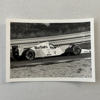 Mika Hakkinen Marlboro Peugeot Racing Car Photo Photograph