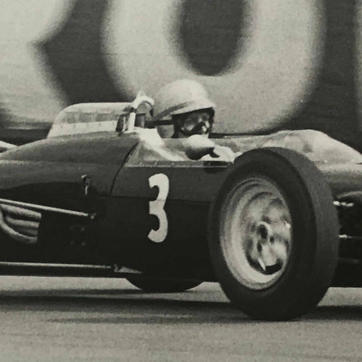 Vintage Racing Car Photo Photograph Print Motorsport