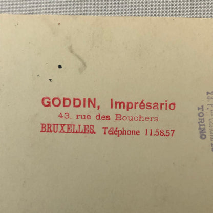 Circus Performer Dancer Acrobat Photo Photograph Print Vintage Les Chadwick