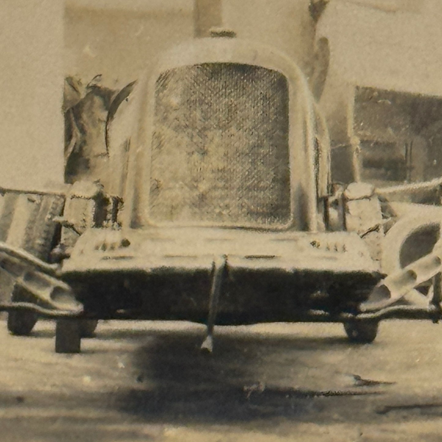 Vintage Racing Car Photo Photograph Early Automobile Motorsport