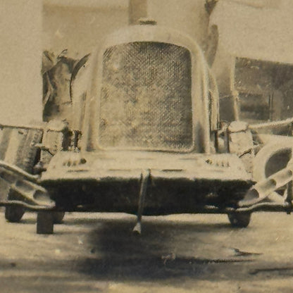 Vintage Racing Car Photo Photograph Early Automobile Motorsport