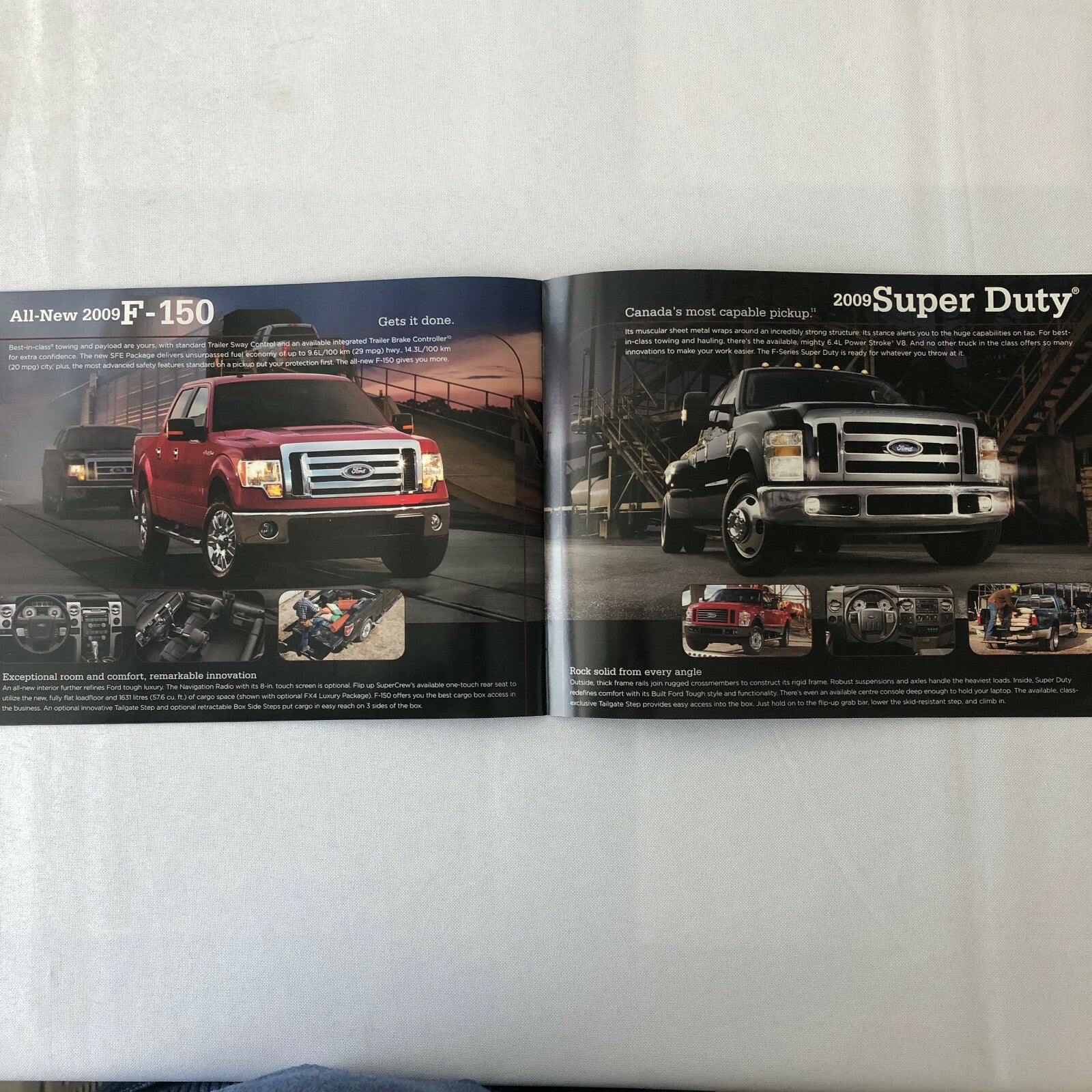 2009 Ford Sales Brochure Catalog Mustang Fusion Hybrid Flex Edge F150 Ranger +