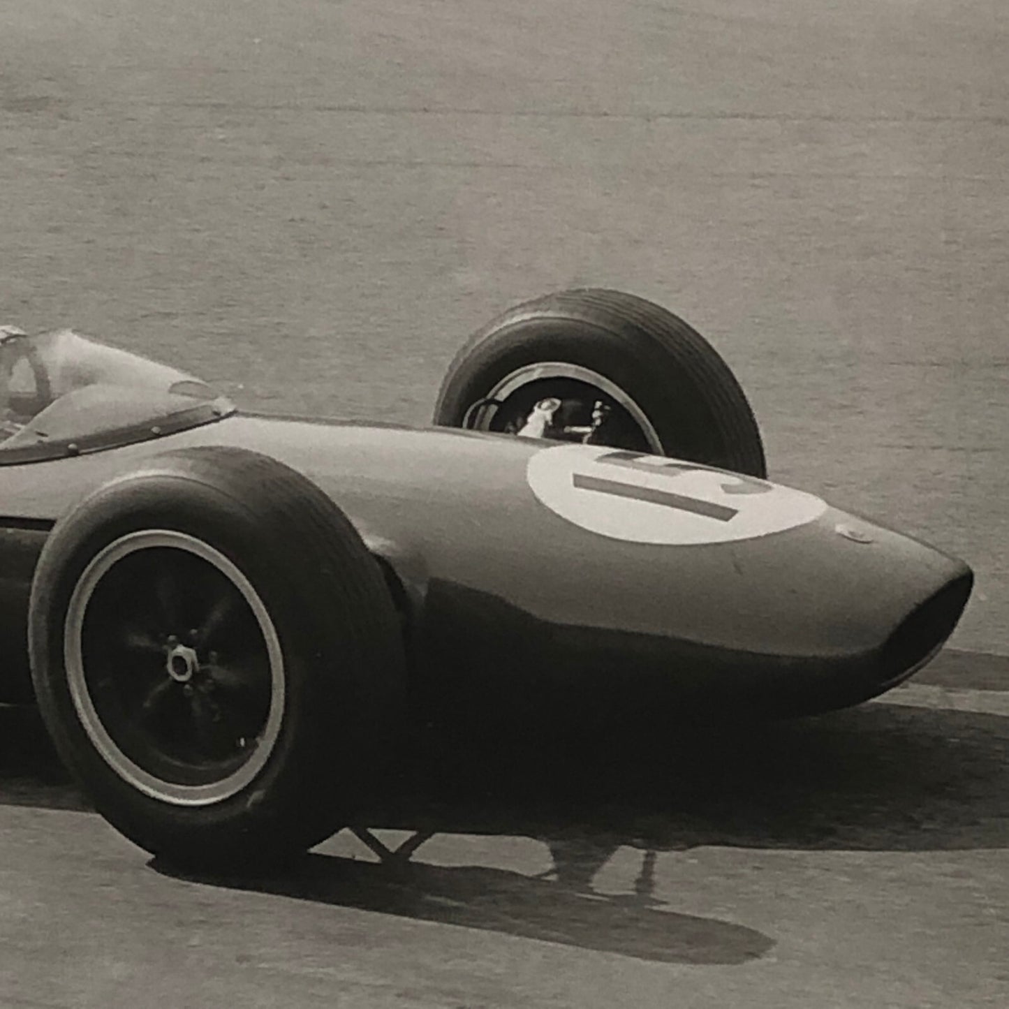 Vintage Grand Prix Racing Car Photo Photograph Print - Tag AL23095