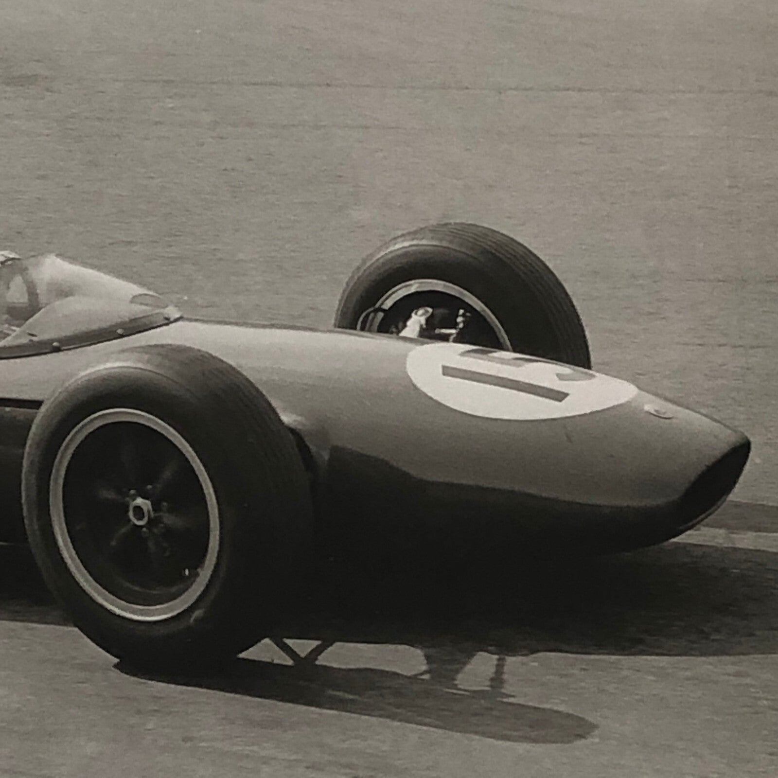 Vintage Grand Prix Racing Car Photo Photograph Print - Tag AL23095