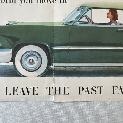 1953 Lincoln Capri and Cosmopolitan Car Sales Brochure Catalog Vintage