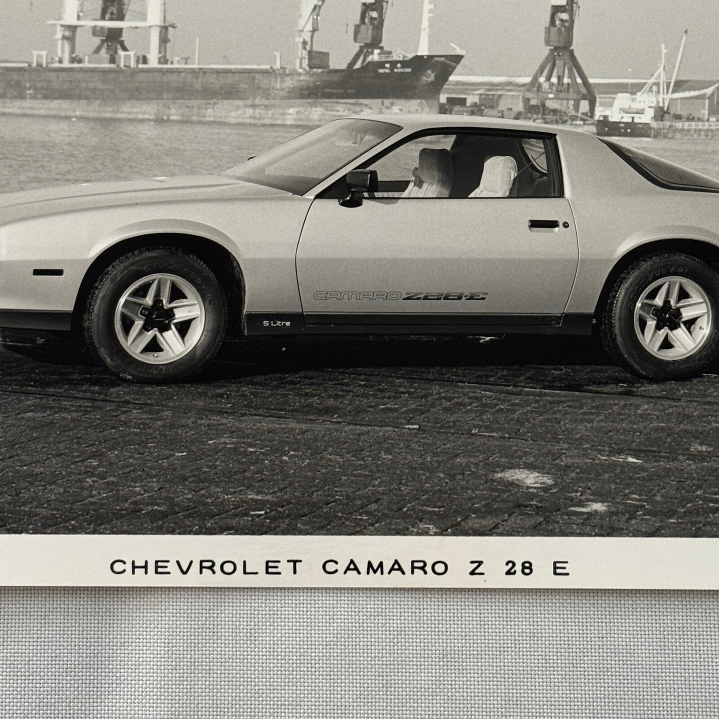 Chevrolet Camaro Z28 E Factory Press Publicity Photo Photograph Print Chevy