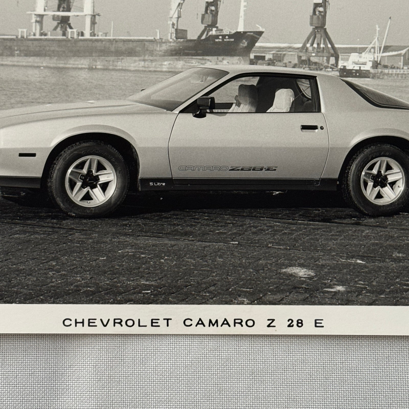 Chevrolet Camaro Z28 E Factory Press Publicity Photo Photograph Print Chevy