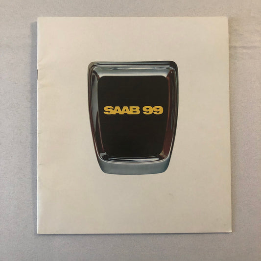 Vintage Saab 99 Car Automobile Sales Brochure Catalog 99 LE EMS